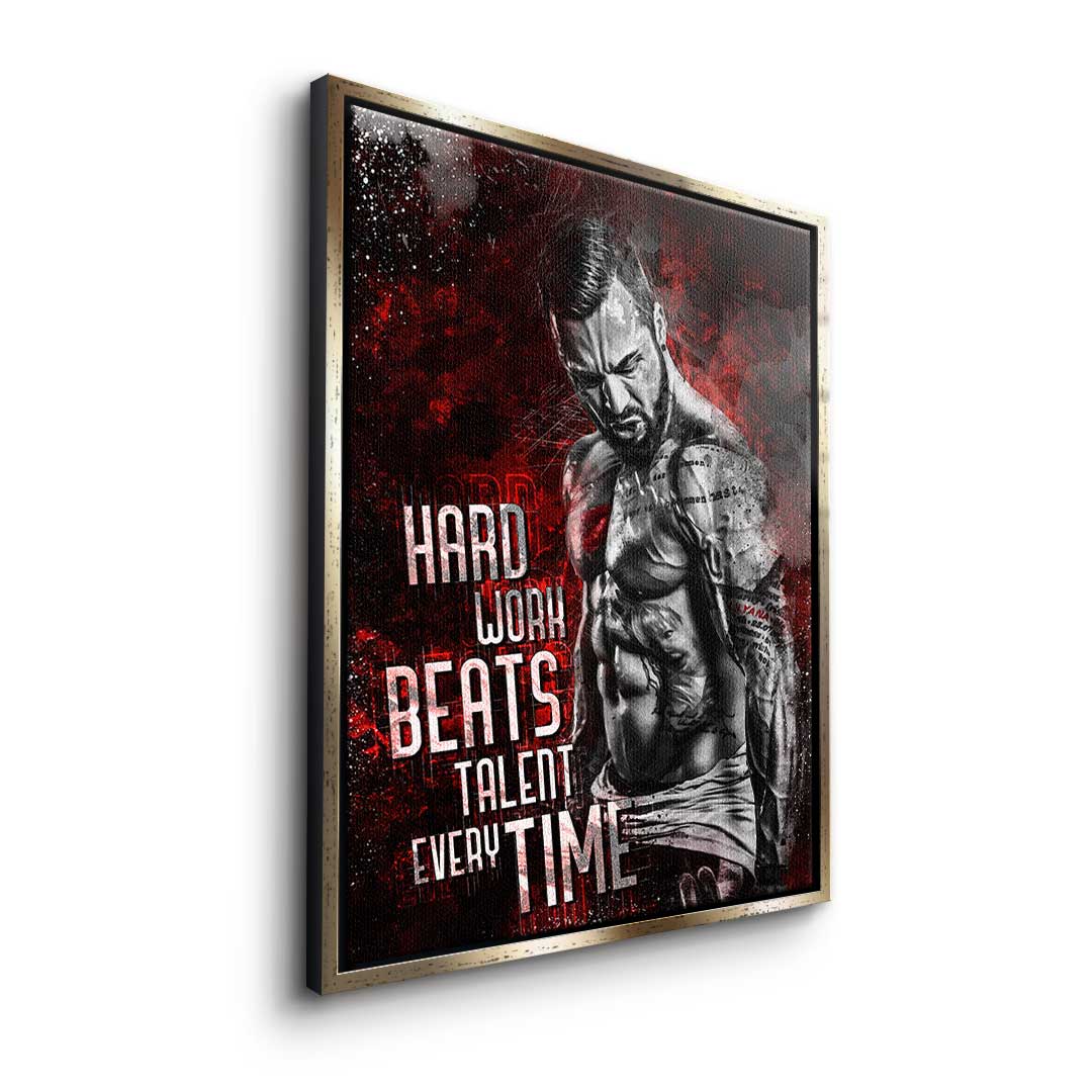 Hard work bodybuilding