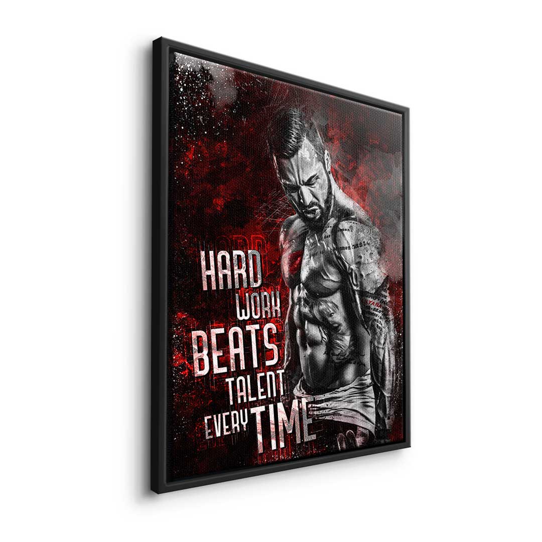 Hard work bodybuilding