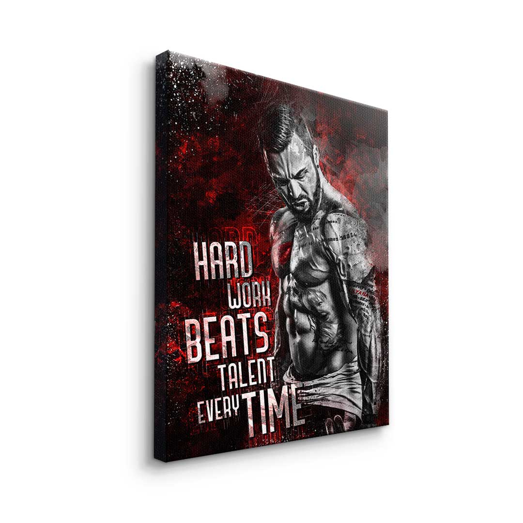 Hard work bodybuilding