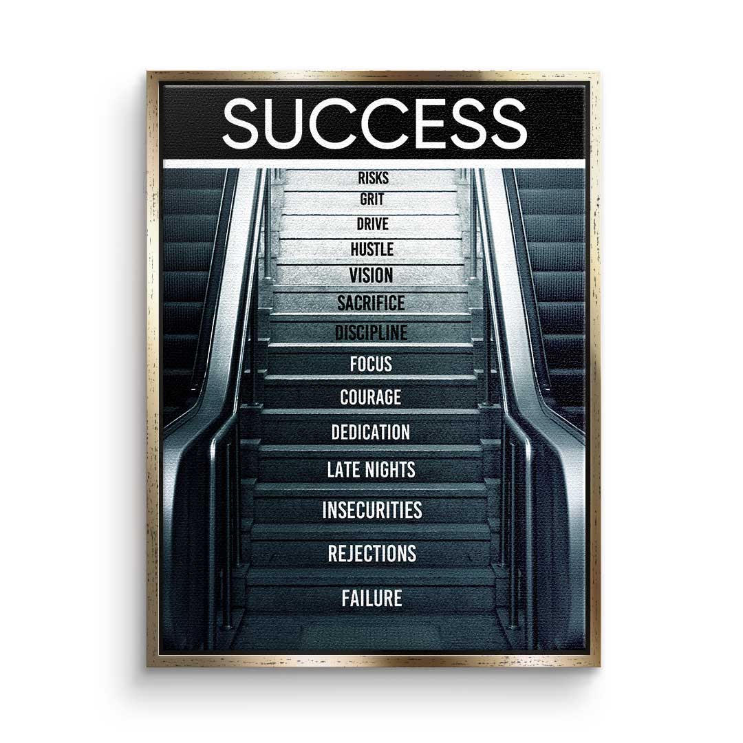ROLLTREPPE DES ERFOLGS