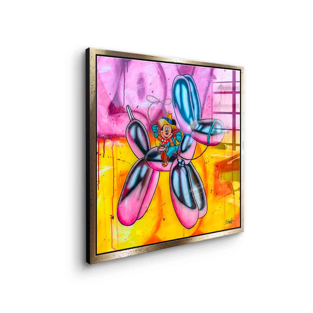 Yeeeha - Acrylic glass