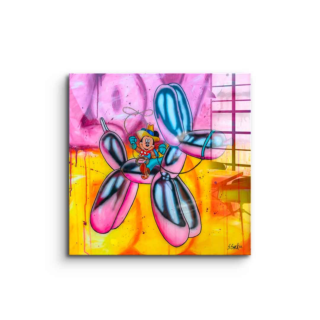 Yeeeha - Acrylic glass