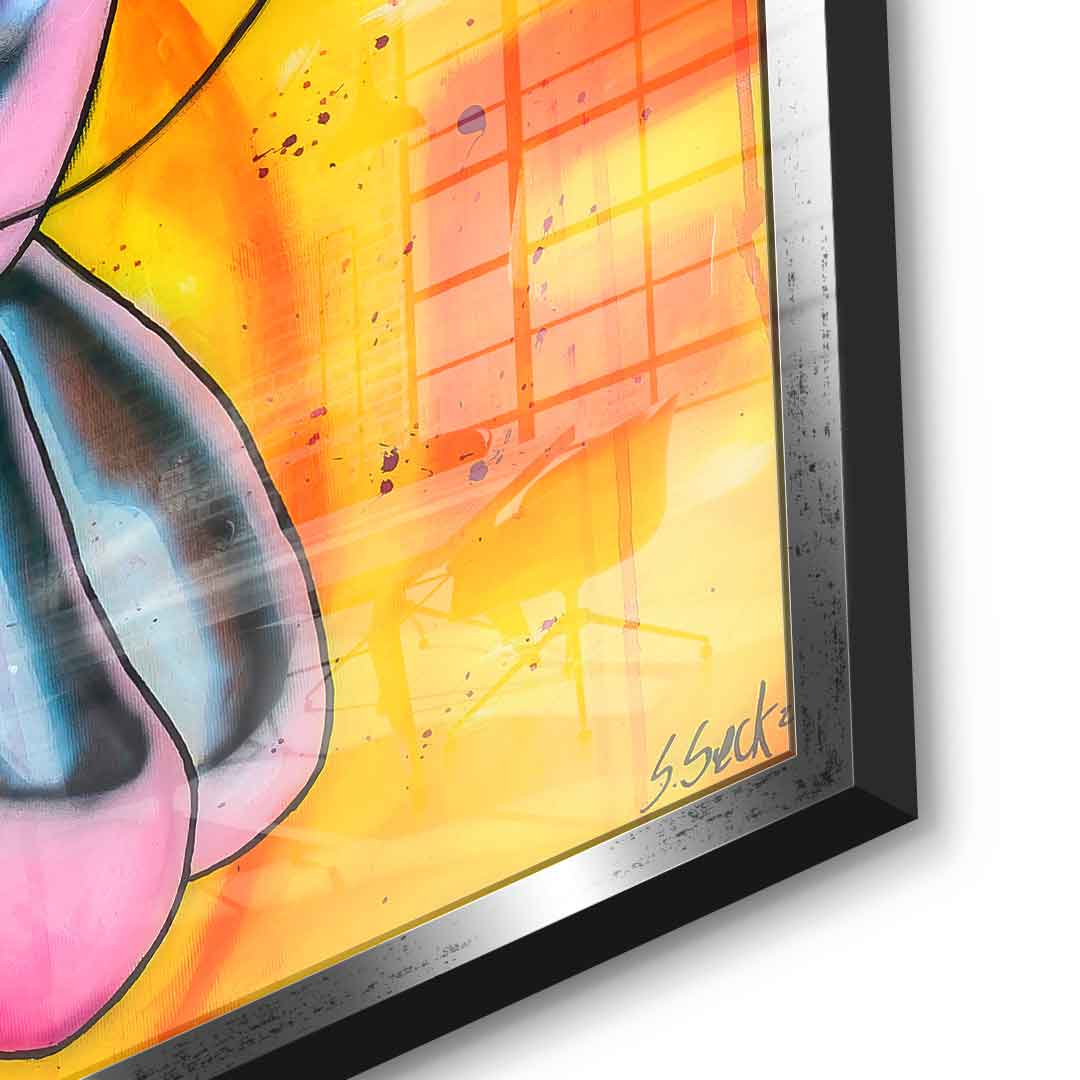 Yeeeha - Acrylic glass