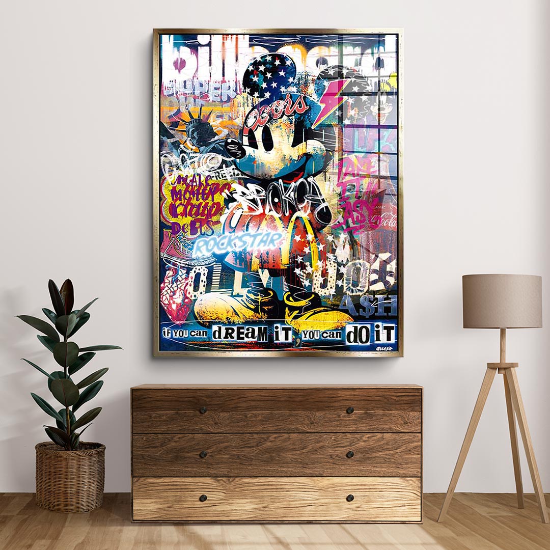 Pop Mouse - Acrylglas