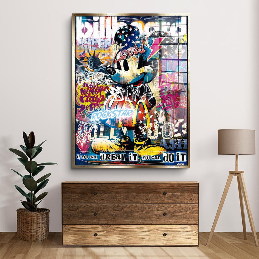 Pop Mouse - Acrylic Glass