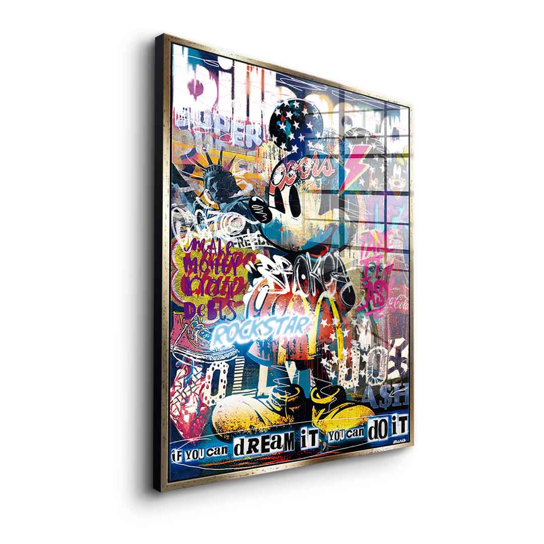 Pop Mouse - acrylic glass