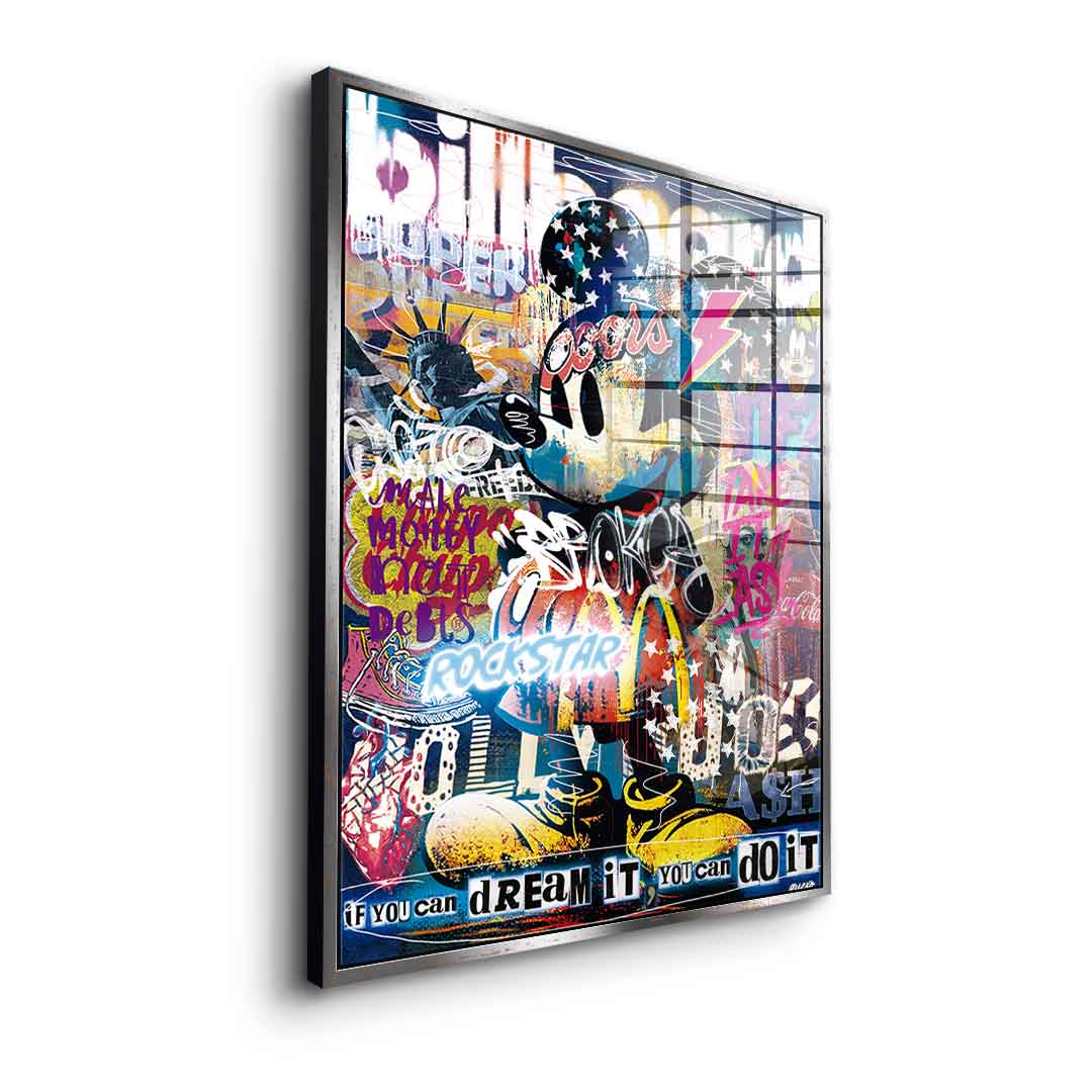 Pop Mouse - acrylic glass