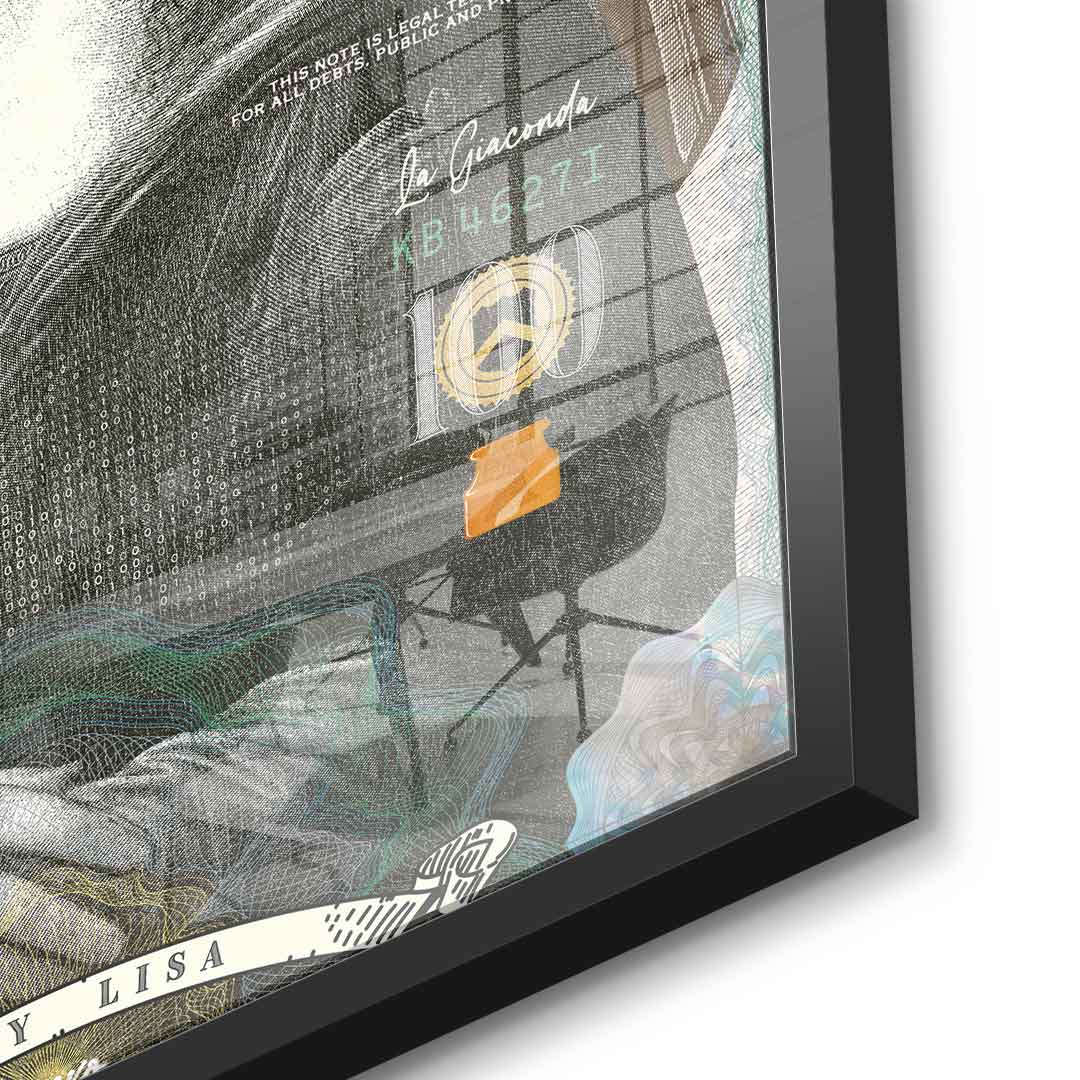 Money Lisa - Acrylglas