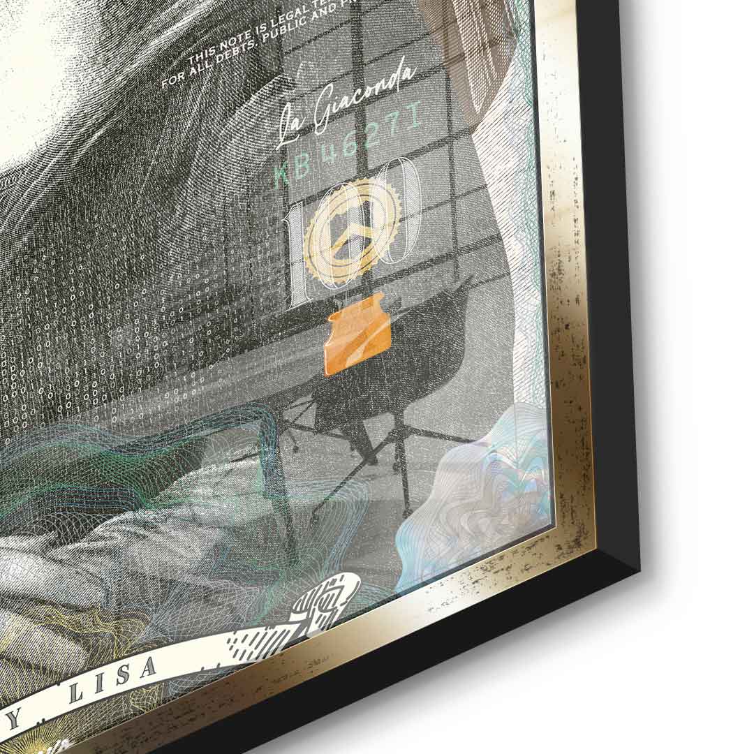 Money Lisa - Acrylglas