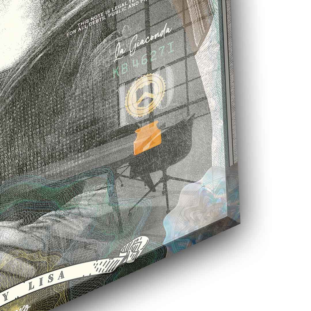 Money Lisa - Acrylglas