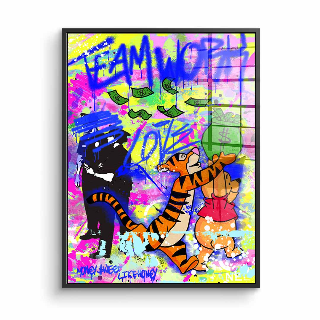 Teamwork - Acrylic glass