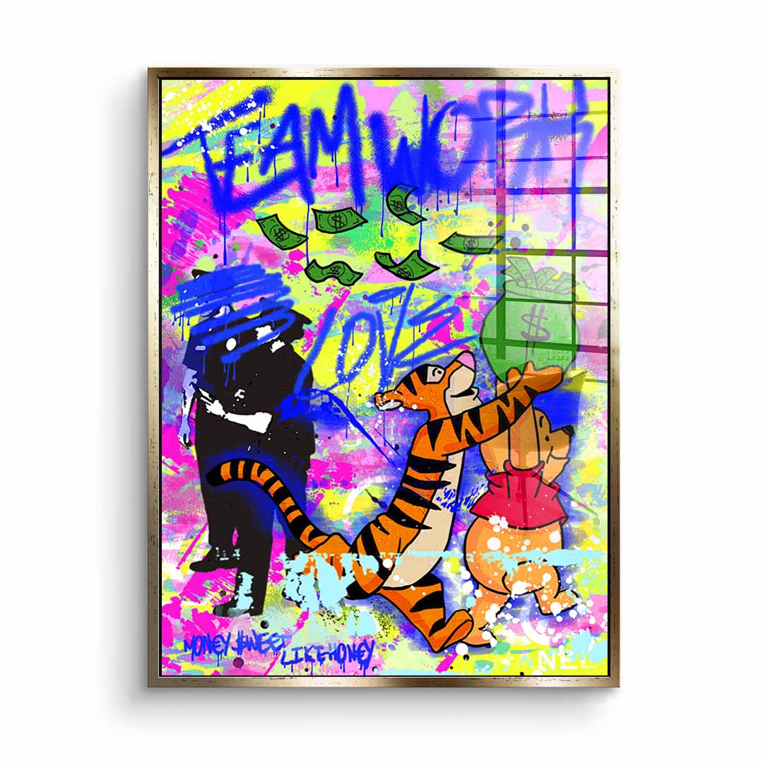 Teamwork - Acrylic glass