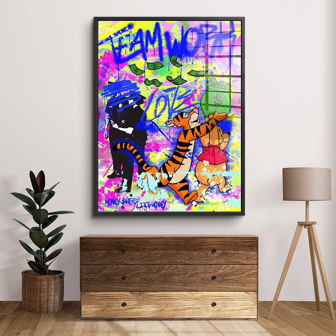 Teamwork - Acrylic glass