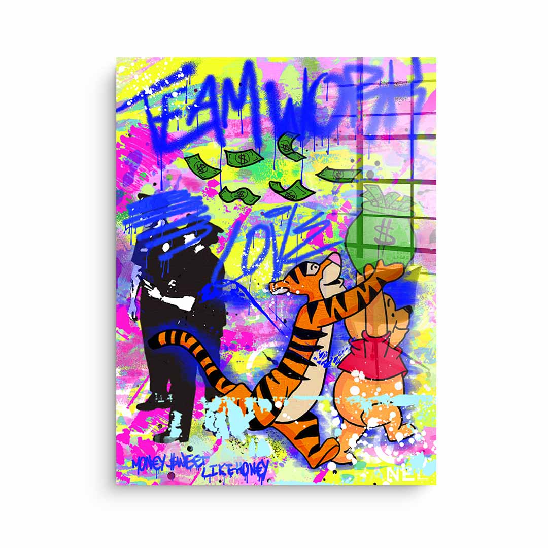Teamwork - Acrylic glass