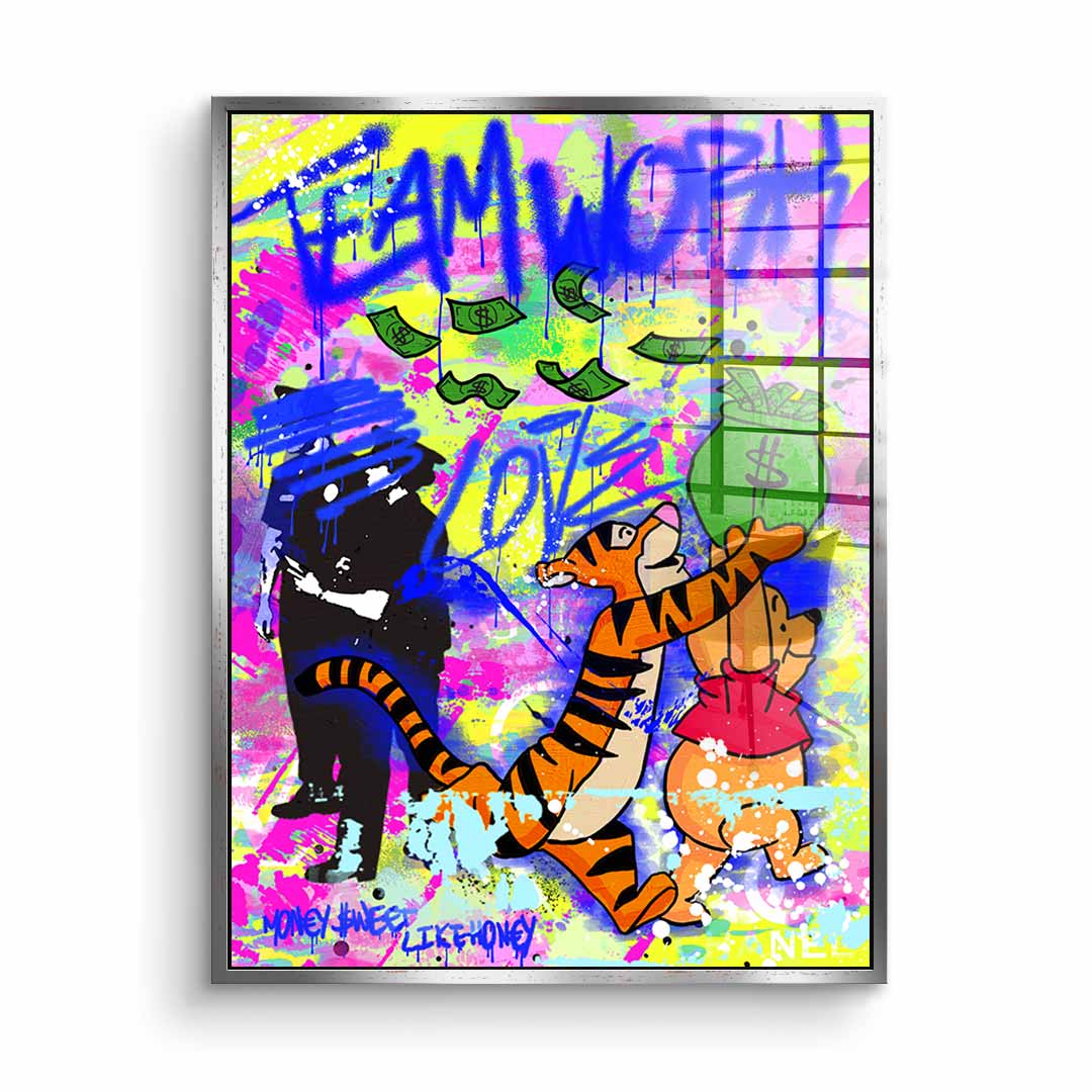 Teamwork - Acrylic glass