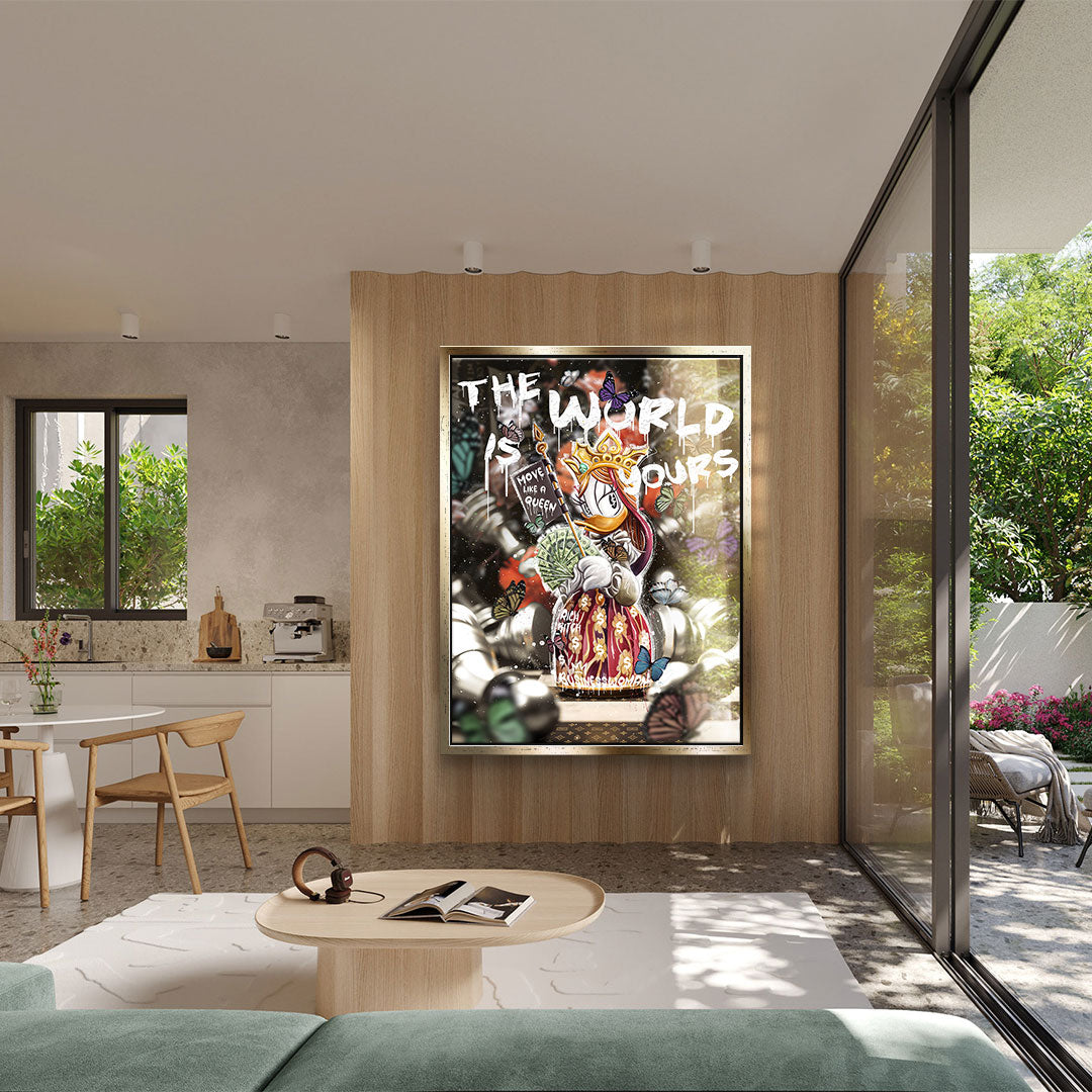 The world is yours - acrylic glass