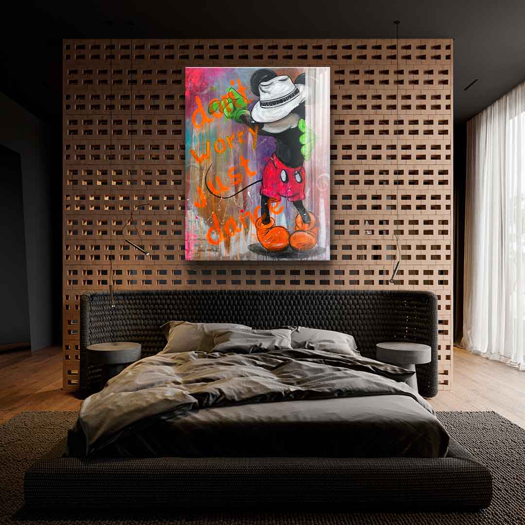 Dont worry just dance - Acrylglas