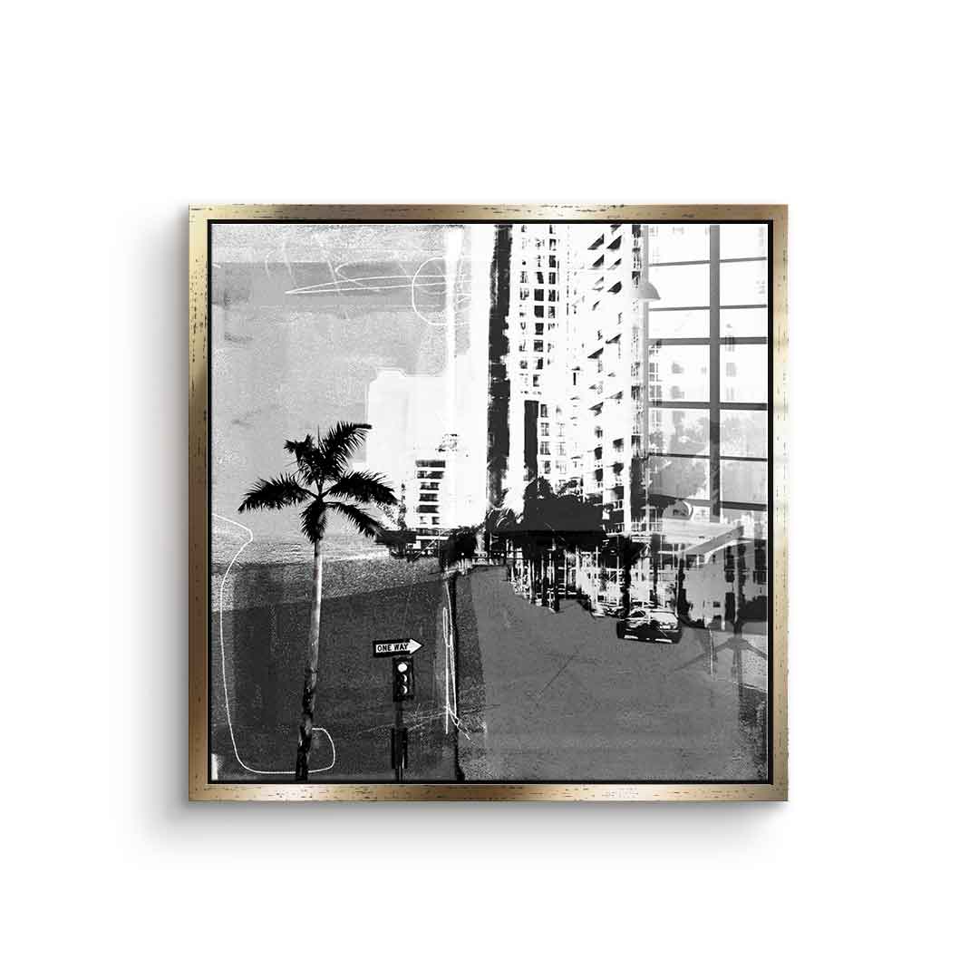 Vintage Miami - Acrylglas