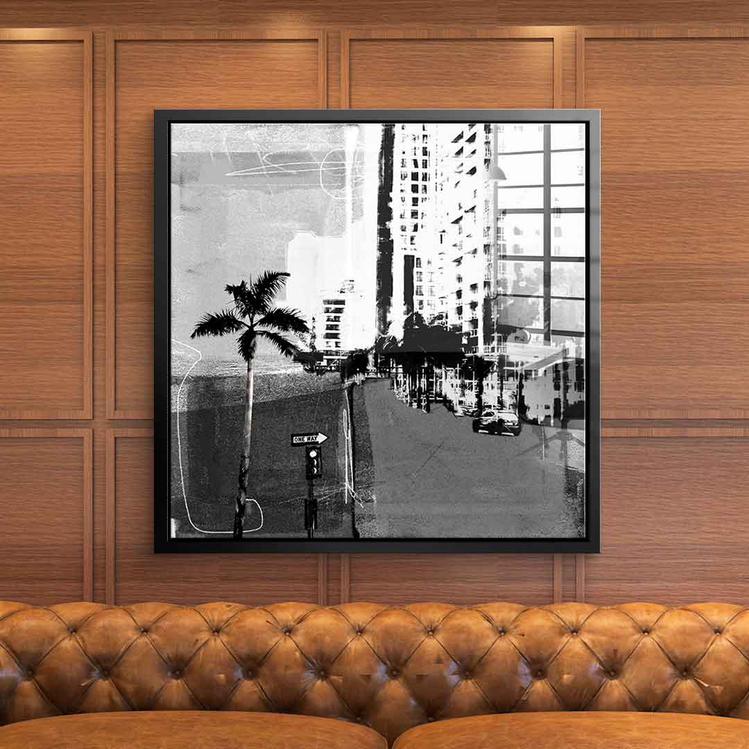 Vintage Miami - Acrylglas