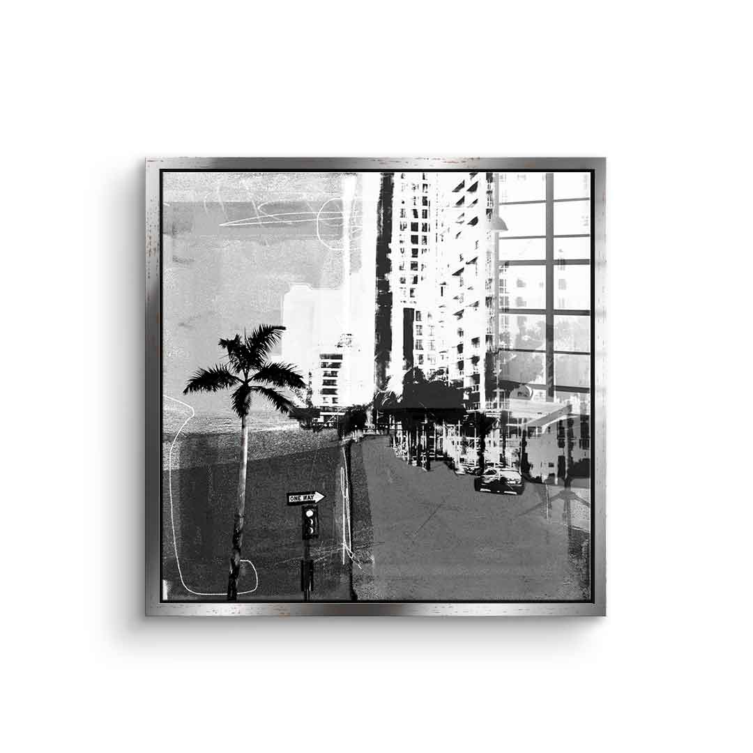 Vintage Miami - Acrylglas