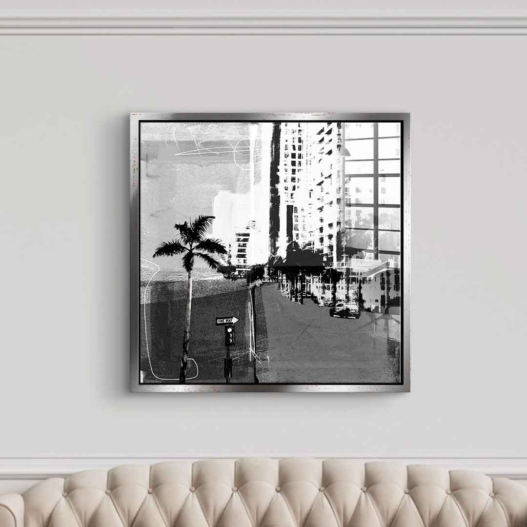 Vintage Miami - Acrylglas