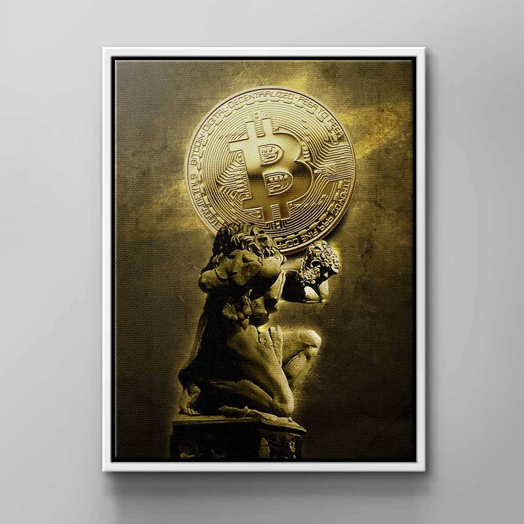 Bitcoin Statue