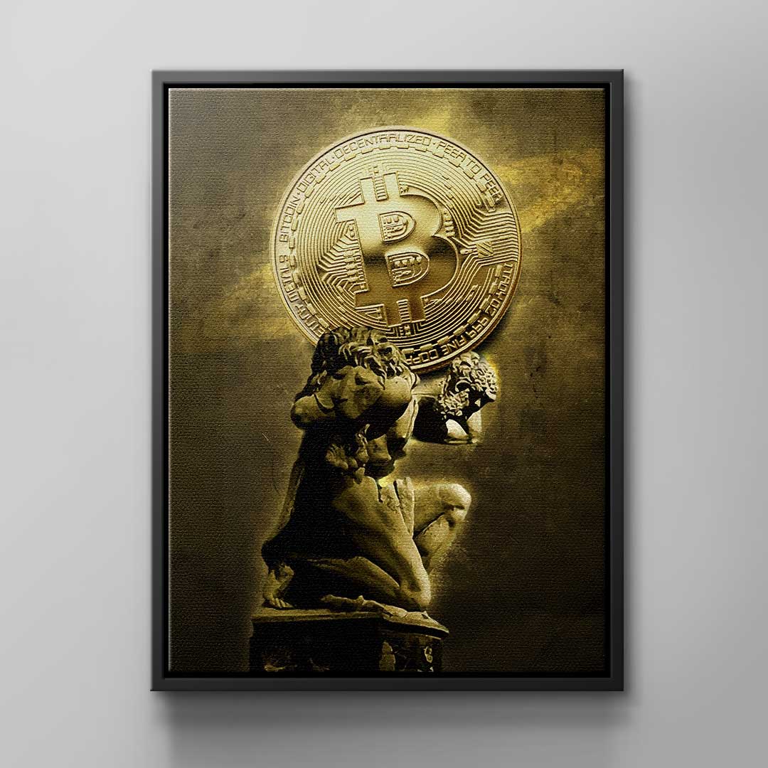 Bitcoin Statue