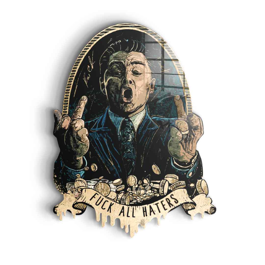 Wandskulptur Royal American Canvas - Acrylglas