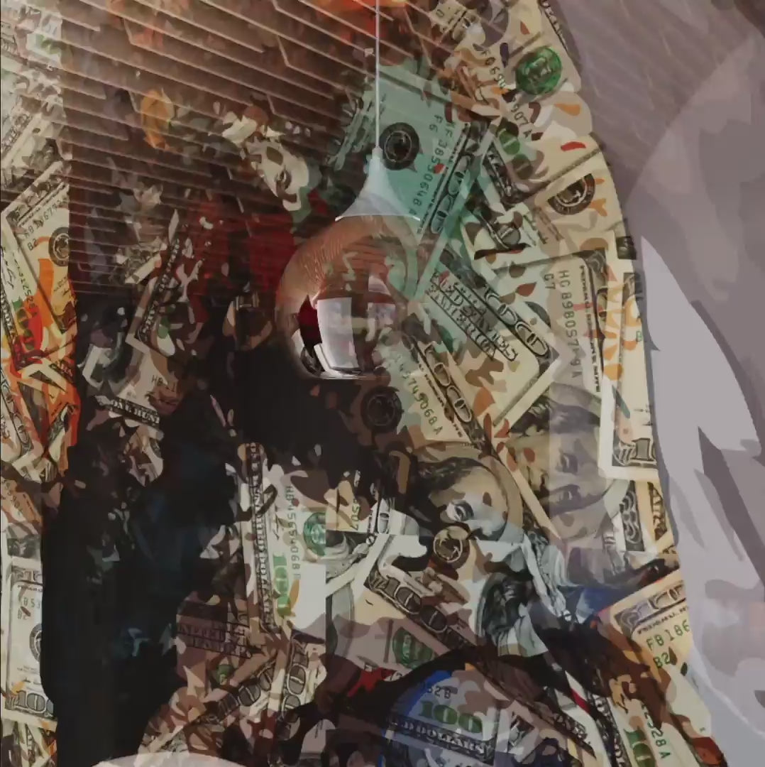 Load video: Money Bull - Acrylic glass